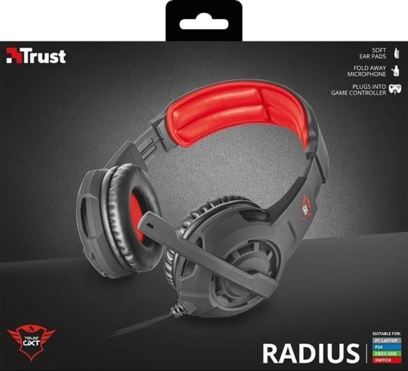 TRUST CUFFIA RADIUS GAMING GXT310 21187
